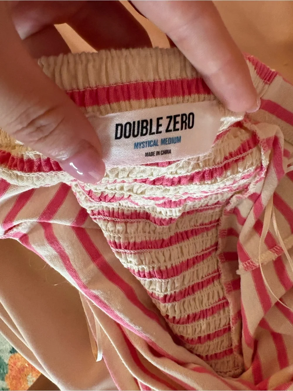 Double Zero strapless tube
